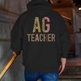 AG Teacher Farmer Life Agriculture Teacher Men Zip Up Hoodie Back Print, funny gift AG Teacher Farmer Life Agriculture Teacher Men Zip Up Hoodie Back Print, funny gift