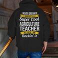 Agriculture Teacher Appreciation AG Teacher Men Zip Up Hoodie Back Print, funny gift Agriculture Teacher Appreciation AG Teacher Men Zip Up Hoodie Back Print, funny gift