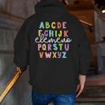 Alphabet ABC Elemeno Teacher Student Back To School Men Zip Up Hoodie Back Print, funny gift Alphabet ABC Elemeno Teacher Student Back To School Men Zip Up Hoodie Back Print, funny gift