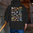Alphabet Vehicles ABCs Learning Teachers Kids Boys Girls Men Zip Up Hoodie Back Print, funny gift Alphabet Vehicles ABCs Learning Teachers Kids Boys Girls Men Zip Up Hoodie Back Print, funny gift