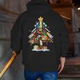Art Christmas Tree Merry Christmas Artist Art Teacher Men Zip Up Hoodie Back Print, funny gift Art Christmas Tree Merry Christmas Artist Art Teacher Men Zip Up Hoodie Back Print, funny gift