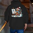 Artist Gingerbread Painter Art Teacher Student Christmas Men Zip Up Hoodie Back Print, funny gift Artist Gingerbread Painter Art Teacher Student Christmas Men Zip Up Hoodie Back Print, funny gift