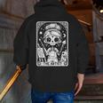 Artist Tarot Card Skeleton Painter Art Teacher Witchy Men Zip Up Hoodie Back Print, funny gift Artist Tarot Card Skeleton Painter Art Teacher Witchy Men Zip Up Hoodie Back Print, funny gift