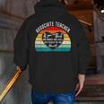Associate Teacher If You Think My Hands Are Full Men Zip Up Hoodie Back Print, funny gift Associate Teacher If You Think My Hands Are Full Men Zip Up Hoodie Back Print, funny gift