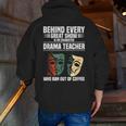 Theatre Teacher Drama Lover Theatre Mask Drama Teacher Men Zip Up Hoodie Back Print, funny gift Theatre Teacher Drama Lover Theatre Mask Drama Teacher Men Zip Up Hoodie Back Print, funny gift