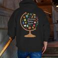 Awesome Teachers T Shirt Teaching Future Leaders Globe For Men Women Men Zip Up Hoodie Back Print, funny gift Awesome Teachers T Shirt Teaching Future Leaders Globe For Men Women Men Zip Up Hoodie Back Print, funny gift