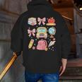 Back To School Coquette Teacher Women Girl Kindergarten PreK Men Zip Up Hoodie Back Print, funny gift Back To School Coquette Teacher Women Girl Kindergarten PreK Men Zip Up Hoodie Back Print, funny gift