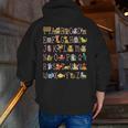 Back To School Kindergarten Teacher ABCs Animals Alphabet Men Zip Up Hoodie Back Print, funny gift Back To School Kindergarten Teacher ABCs Animals Alphabet Men Zip Up Hoodie Back Print, funny gift