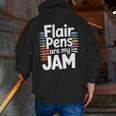 Back To School Teacher Flair Pens Are My Jam Men Zip Up Hoodie Back Print, funny gift Back To School Teacher Flair Pens Are My Jam Men Zip Up Hoodie Back Print, funny gift
