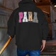Back To School Teacher Para Preppy Checkered Para Life Men Zip Up Hoodie Back Print, funny gift Back To School Teacher Para Preppy Checkered Para Life Men Zip Up Hoodie Back Print, funny gift