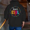 Back To School Teachers Crew Students Team ESOL Teacher Men Zip Up Hoodie Back Print, funny gift Back To School Teachers Crew Students Team ESOL Teacher Men Zip Up Hoodie Back Print, funny gift