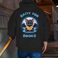 Batty About Books Lover Teacher Librarian Bookish Halloween For Men Women Kids Men Zip Up Hoodie Back Print, funny gift Batty About Books Lover Teacher Librarian Bookish Halloween For Men Women Kids Men Zip Up Hoodie Back Print, funny gift
