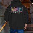 Behavior Squad Therapy Therapists Teachers Behavior Team Men Zip Up Hoodie Back Print, funny gift