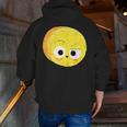 The Big Cheese Good Egg Teacher Halloween Costume Food Group Men Zip Up Hoodie Back Print, funny gift