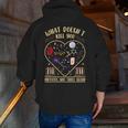 Biology Teacher Men Zip Up Hoodie Back Print, funny gift