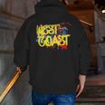 Book Pumpkin Fall Reading Thanksgiving Teacher Librarian Men Zip Up Hoodie Back Print, funny gift