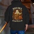 Books Are Spooktacular Ghost Book Reading Halloween Teachers Men Zip Up Hoodie Back Print, funny gift Books Are Spooktacular Ghost Book Reading Halloween Teachers Men Zip Up Hoodie Back Print, funny gift