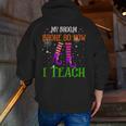 My Broom Broke So Now I Teach Teacher Witch Halloween Men Zip Up Hoodie Back Print, funny gift My Broom Broke So Now I Teach Teacher Witch Halloween Men Zip Up Hoodie Back Print, funny gift
