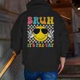 Bruh It's Fri-Yay Friday Weekend Smile Face Teacher Student Men Zip Up Hoodie Back Print, funny gift Bruh It's Fri-Yay Friday Weekend Smile Face Teacher Student Men Zip Up Hoodie Back Print, funny gift