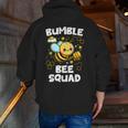 Bumble Bee Squad Honey Bumblebee Teacher Team Group Men Zip Up Hoodie Back Print, funny gift Bumble Bee Squad Honey Bumblebee Teacher Team Group Men Zip Up Hoodie Back Print, funny gift