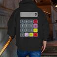 Calculator Math Teacher Halloween Costumes Women Men Adults Men Zip Up Hoodie Back Print, funny gift Calculator Math Teacher Halloween Costumes Women Men Adults Men Zip Up Hoodie Back Print, funny gift
