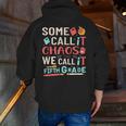 Some Call It Chaos We Call It Fifth Grade 5th Grade Teacher Men Zip Up Hoodie Back Print, funny gift Some Call It Chaos We Call It Fifth Grade 5th Grade Teacher Men Zip Up Hoodie Back Print, funny gift