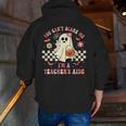 You Can't Scare Me I'm A School Teacher's Aide Halloween Men Zip Up Hoodie Back Print, funny gift You Can't Scare Me I'm A School Teacher's Aide Halloween Men Zip Up Hoodie Back Print, funny gift