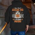You Can't Scare Me I Teach Music Retro Teacher Halloween Men Zip Up Hoodie Back Print, funny gift You Can't Scare Me I Teach Music Retro Teacher Halloween Men Zip Up Hoodie Back Print, funny gift