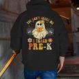 You Can't Scare Me I Teach Pre-K Halloween Teacher Ghost Men Zip Up Hoodie Back Print, funny gift You Can't Scare Me I Teach Pre-K Halloween Teacher Ghost Men Zip Up Hoodie Back Print, funny gift