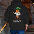 Carrate Karate Carrot Student Teacher Trainee Trainor Men Zip Up Hoodie Back Print, funny gift Carrate Karate Carrot Student Teacher Trainee Trainor Men Zip Up Hoodie Back Print, funny gift