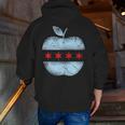 Chicago Flag Teacher School Cute Men Zip Up Hoodie Back Print, funny gift Chicago Flag Teacher School Cute Men Zip Up Hoodie Back Print, funny gift