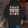 Childcare Is My Jam Child Care Teacher School Psychologist Men Zip Up Hoodie Back Print, funny gift Childcare Is My Jam Child Care Teacher School Psychologist Men Zip Up Hoodie Back Print, funny gift