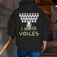 Choir Teacher Shirt I Hear Voices Chorister Tee Men Zip Up Hoodie Back Print, funny gift Choir Teacher Shirt I Hear Voices Chorister Tee Men Zip Up Hoodie Back Print, funny gift