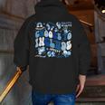 Choose To Include Inclusion Matters Autism Awareness Teacher Men Zip Up Hoodie Back Print, funny gift