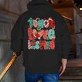 Christmas Coquette Bow Teacher Teach Love Inspire Men Zip Up Hoodie Back Print, funny gift Christmas Coquette Bow Teacher Teach Love Inspire Men Zip Up Hoodie Back Print, funny gift