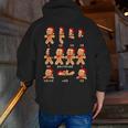 Christmas Math Teacher Equation Gingerbread With Santa Hat Men Women Men Zip Up Hoodie Back Print, funny gift Christmas Math Teacher Equation Gingerbread With Santa Hat Men Women Men Zip Up Hoodie Back Print, funny gift