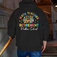 Colorful Math Teacher Retirement Solve The Problem Retired Men Zip Up Hoodie Back Print, funny gift Colorful Math Teacher Retirement Solve The Problem Retired Men Zip Up Hoodie Back Print, funny gift
