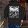 Composition Book Notebook Teachers Matching Group Halloween Men Zip Up Hoodie Back Print, funny gift Composition Book Notebook Teachers Matching Group Halloween Men Zip Up Hoodie Back Print, funny gift