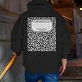 Composition Notebook Matching Group Halloween Teachers Men Zip Up Hoodie Back Print, funny gift
