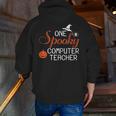 Computer Teacher Halloween Spooky Men Women Kids Men Zip Up Hoodie Back Print, funny gift Computer Teacher Halloween Spooky Men Women Kids Men Zip Up Hoodie Back Print, funny gift