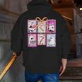 Coquette Bow Spooky Teacher Ghost Halloween Trick Or Teach Men Zip Up Hoodie Back Print, funny gift Coquette Bow Spooky Teacher Ghost Halloween Trick Or Teach Men Zip Up Hoodie Back Print, funny gift