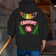 Crayon Box Fun Teacher Student Crayon Squad Halloween 2023 Men Zip Up Hoodie Back Print, funny gift Crayon Box Fun Teacher Student Crayon Squad Halloween 2023 Men Zip Up Hoodie Back Print, funny gift