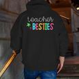 Cute Teacher Shirt Teacher Besties Men Zip Up Hoodie Back Print, funny gift Cute Teacher Shirt Teacher Besties Men Zip Up Hoodie Back Print, funny gift