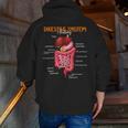 Digestive System Anatomy Anatomical Biology Teacher Men Zip Up Hoodie Back Print, funny gift Digestive System Anatomy Anatomical Biology Teacher Men Zip Up Hoodie Back Print, funny gift