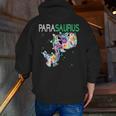 Dino Para Professional Teacher Collection T-Rex Dinosaur Paraeducator Assistant Teacher Men Zip Up Hoodie Back Print, funny gift Dino Para Professional Teacher Collection T-Rex Dinosaur Paraeducator Assistant Teacher Men Zip Up Hoodie Back Print, funny gift