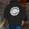 Dr Seuss Teacher Of All Things Red Emblem Men Zip Up Hoodie Back Print, funny gift