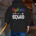 Dyslexia Awareness Month Dyslexia Teacher Therapist Men Zip Up Hoodie Back Print, funny gift Dyslexia Awareness Month Dyslexia Teacher Therapist Men Zip Up Hoodie Back Print, funny gift
