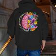 Dyslexia Different Perspective Reading Brain Floral Teacher Men Zip Up Hoodie Back Print, funny gift Dyslexia Different Perspective Reading Brain Floral Teacher Men Zip Up Hoodie Back Print, funny gift
