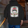Early Head Start Life Messy Bun Back To School Teacher Women Men Zip Up Hoodie Back Print, funny gift Early Head Start Life Messy Bun Back To School Teacher Women Men Zip Up Hoodie Back Print, funny gift