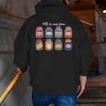 ELL Is My Jam English Language Learner Aide ELL Teacher Men Zip Up Hoodie Back Print, English Teacher Hoodies, funny gift